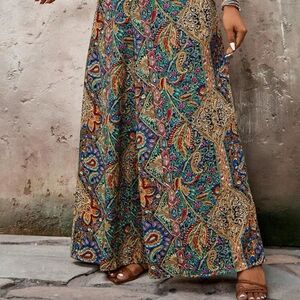 Colorful Paisley Pants